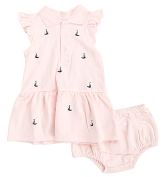 Thumbnail 1: Little Me Baby Girls 2 Pc Tennis Dress 