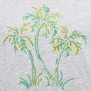 Thumbnail 2: Coral Bay Women's Embroidered Palm Tree Top 