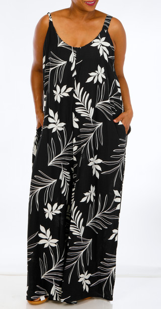 Thumbnail 1: Kaktus Plus Print Jumpsuit 