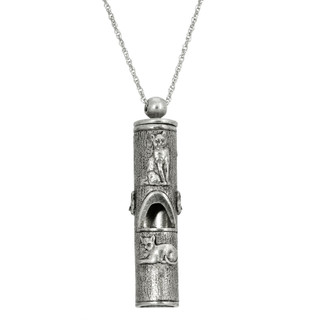 Thumbnail 1: 1928 Jewelry Vintage Cat Whistle Necklace 