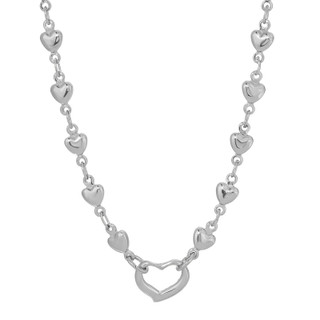 Thumbnail 1: 1928 Jewelry Heart Chain Charm Holder 