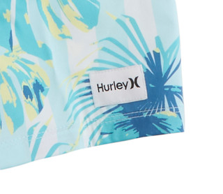 Thumbnail 3: Hurley Little Boys Palm Print Swim Shorts 