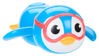 Thumbnail 1: Munchkin Baby Wind Up Swimming Penguin Bath Toy 