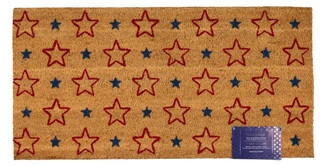 Thumbnail 1: Stitch & Weft 20x40 Americana Stars Doormat 
