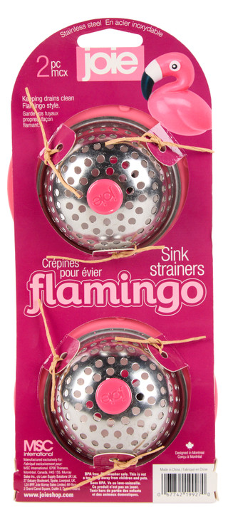 Thumbnail 2: Joie 2 Pk Flamingo Sink Strainers 