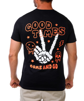Thumbnail 1: Eighty Eight Men's Good Times Come & Go Graphic Tee 
