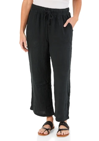 Thumbnail 1: Thread & Supply Women's Solid Drawstring Pants 
