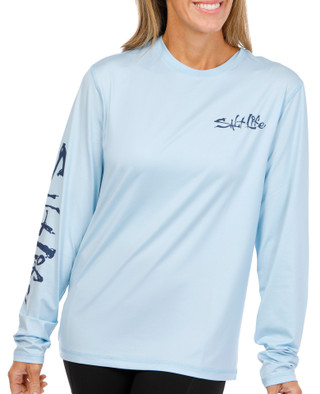 Thumbnail 2: Salt Life Women's Outdoor Escape To Paradise Performance Top 