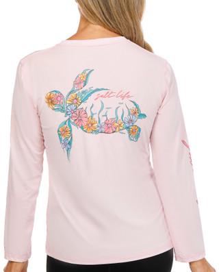 Thumbnail 1: Salt Life Women's Outdoor Long Sleeve Performance Top 