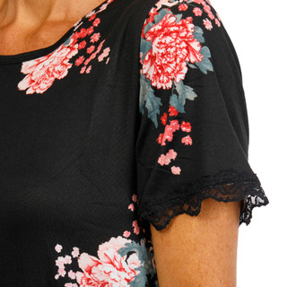 Thumbnail 2: FLORA NIKROOZ Women's Short Sleeve Sleepshirt 