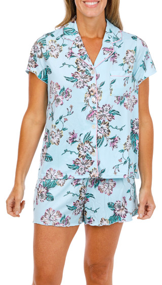 Thumbnail 1: Tahari Women's 2 Pc Pajama Shorts Set 