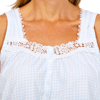 Thumbnail 4: SOPHIA Women's Sleeveless Nightgown 