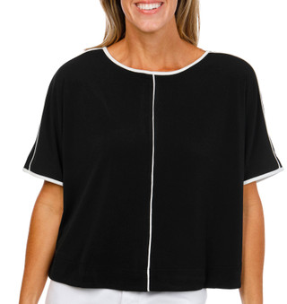 Thumbnail 1: Adrianna Papell Women's Kimono Sleeve Top 