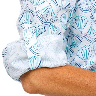 Thumbnail 5: REEL LEGENDS Petite Outdoor Wayfinder Woven Button Front Shirt 