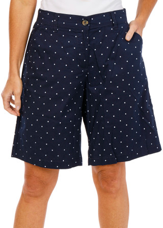 Thumbnail 1: Dash Petite Print Bermuda Shorts 