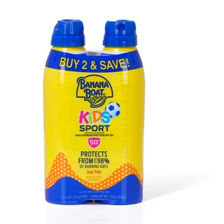 Thumbnail 1: Banana Boat Kids Whole Body Unscented Sunscreen Spray 
