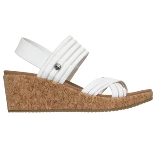 Thumbnail 5: Skechers Womens Arch Fit Beverlee 2.0 Wedge Sandals 