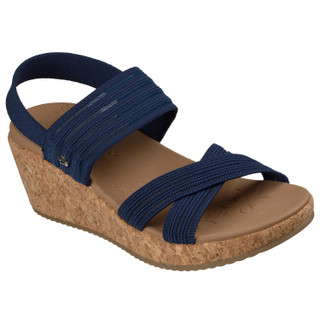 Thumbnail 1: Skechers Womens Arch Fit Beverlee 2.0 Wedge Sandals 