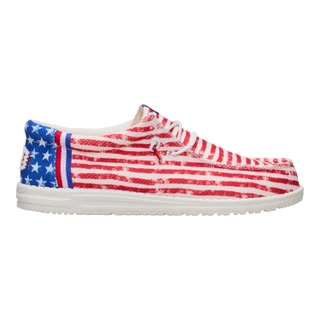 Thumbnail 7: Hey Dude Mens Wally America Casual Shoes 