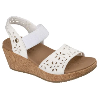 Thumbnail 1: Skechers Womens Beverlee 2 Beach Bliss Wedge Sandals 