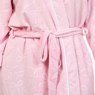 Thumbnail 3: JACLYN Women's Embossed Plush Robe 