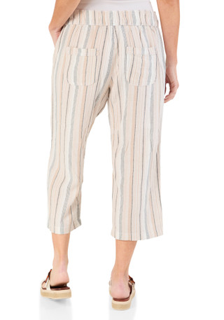 Thumbnail 2: Dash Women's 4 Pocket Linen Capris 