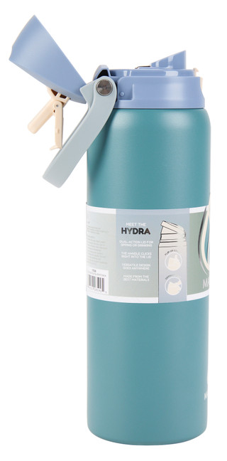 Thumbnail 2: Manna 32 oz Stainless Steel Dual-Action Water Bottle 
