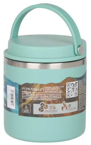 Thumbnail 2: Hydragear 25 oz Insulated Food Storage Jar with Handle 