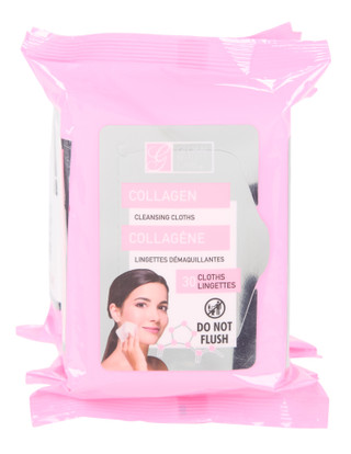 Thumbnail 2: Global Beauty Care 4 Pk Collagen Cleansing Wipes 