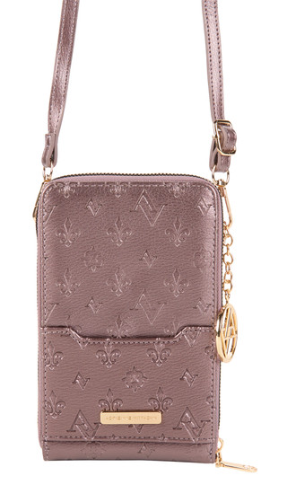 Thumbnail 1: ADRIENNE VITTADINI Crossbody Phone Case with Zippered Compartment 