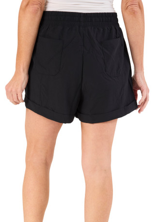 Thumbnail 2: APANA Women's 4 Pocket Drawstring Cuffed Shorts 