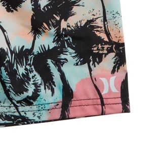 Thumbnail 2: Hurley Little Boys 2 Pc Short Sleeve Swim Shirt & Trunks Set 