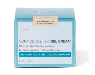 Thumbnail 4: IT COSMETICS Confidence in a Gel Cream Oil-Control Moisturizer, 2 fl oz 