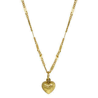 Thumbnail 1: 1928 Jewelry Gold Tone Small Heart Necklace 