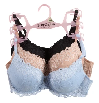 Thumbnail 1: Juicy Couture Juniors 3 Pk Push-Up Bras 