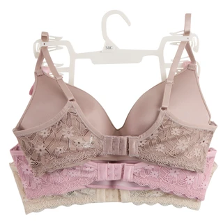 Thumbnail 2: WILD DREAMS Women's 3 Pk Microfiber Bras 