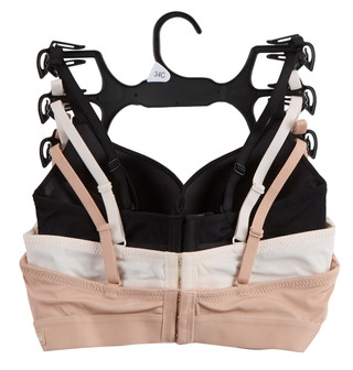 Thumbnail 2: Steve Madden Women's 3 Pk Ribbed Bras 