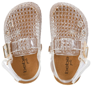 Thumbnail 4: Bebe Toddler Girls Jelly Mule Sandals 