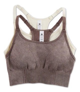 Thumbnail 1: 90 Degree Women's 2 Pk Sports Bras 