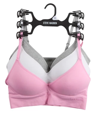 Thumbnail 1: Steve Madden Juniors 2 Pk Seamless Bras 