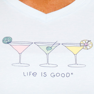Thumbnail 4: Life is Good Women's 3 Pc Pajama Pants Set 