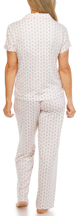 Thumbnail 2: Laura Ashley Women's 2 Pc Pajama Pants Set 