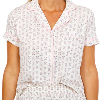 Thumbnail 3: Laura Ashley Women's 2 Pc Pajama Pants Set 