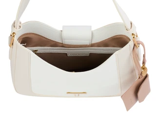 Thumbnail 2: Tahari Pebble Leather Shoulder Bag 