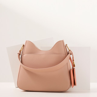Thumbnail 6: Tahari Pebble Leather Shoulder Bag 