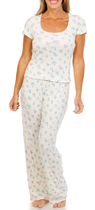 Thumbnail 1: Jessica Simpson Women's 2 Pc Pajama Pants Set 