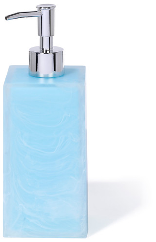 Thumbnail 1: Blue Swirl Hand Soap Pump 