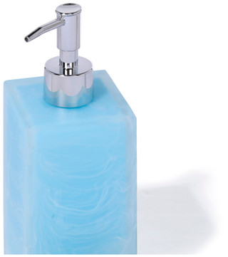 Thumbnail 3: Blue Swirl Hand Soap Pump 