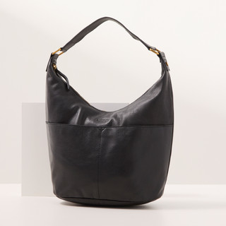 Thumbnail 1: American Leather Co Leather Carrie Hobo Bag 