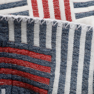Thumbnail 2: The American Dream Reversible Jacquard Stars & Stripes Throw Blanket 